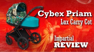 Cybex Priam Lux Carry Cot Review [upl. by Ynnam]