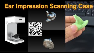 Ear Impression HearingAid Application Scanned with Thunk3D JS500 3D Scanner [upl. by Noved746]