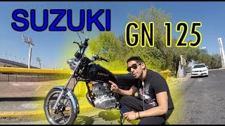 Suzuki GN 125  Una Moto para toda la vida  Review [upl. by Aerdnuahs]