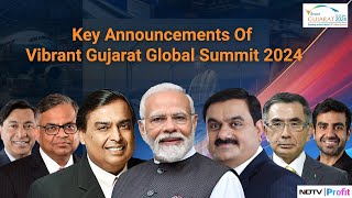 Vibrant Gujarat Summit Key Takeaways  NDTV Profit [upl. by Belle]