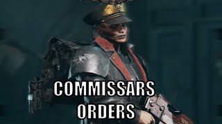 Commissars Orders New Carnival map Darktide Veteran [upl. by Phaidra]