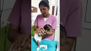 Newborn baby care🐥👶🍼👩‍⚕️🙏nicucare 👶prematurebabies cutebaby 🤗viralshort 👍hospital nursescare [upl. by Tager463]