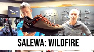 Salewa  Wildfire Approach Shoe  Spotlight [upl. by Atniuqal808]