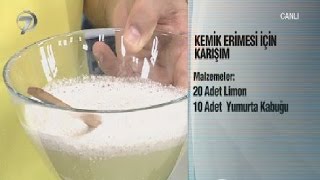 DrFeridun Kunaktan Kemik Erimesi İçin Karışım Tarifi [upl. by Bax]