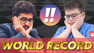 WORLD RECORD  Aditya Mittal vs Yagiz Kaan Erdogmus  Sharjah Masters 2024 [upl. by Ellenaej108]