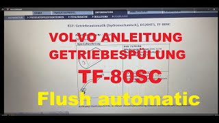 Volvo Getriebeöl Wechsel TF80SC  Volvo Anleitung  V70 S80 XC60 XC70 [upl. by Ajim]