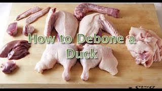 How to Debone a Duck  How to Break Down a Duck  How to Butcher Duck [upl. by Schuster205]