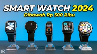 5 Rekomendasi SMARTWATCH TERBAIK 2024 Harga 100  500 RIBU [upl. by Amble917]