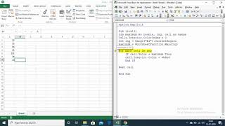 63 Excel VBA  Current Region and End Property of Range Object [upl. by Weinberg]