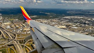 4K – Full Flight – Southwest Airlines – Boeing 7377H4 – MCIDAL – N232WN – WN2044 – IFS 851 [upl. by Atikal418]