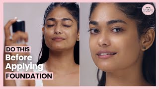 How To Prep Your Skin for Flawless Base Makeup  Makeup Guide for Beginners  Nykaa Beauty Basics [upl. by Eneleh]