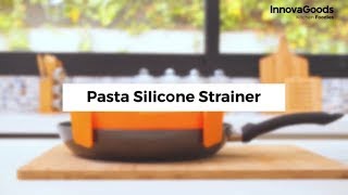 InnovaGoods Kitchen Foodies Pasta Silicone Strainer [upl. by Lenna]