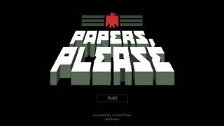 Papers please theme papich songmp4 [upl. by Watts]