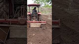 Membuat bedengan cabe dengan traktor [upl. by Lebana516]