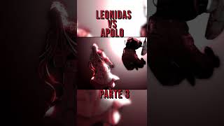 ⚡ LEONIDAS VS APOLO ⚡ recordofragnarok anime shuumatsunovalkyrie manga shorts short edit [upl. by Bonar]