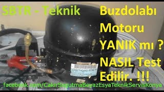 Buzdolabı Motoru Yanıksa Nasıl Anlaşılır  Kompresör TEST  2018 Sesli Bilgiler TR  Teknik [upl. by Brunhild]