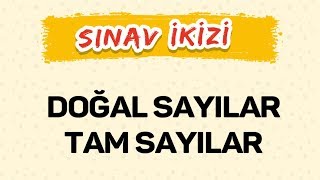 DOĞAL SAYILAR TAM SAYILAR Yeni Nesil Sorular  Şenol Hoca [upl. by Gurolinick865]