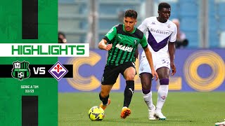 SassuoloFiorentina 13  Highlights 2223 [upl. by Deborath]