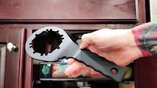 Sink Drain Installation Wrench [upl. by Carolynn]