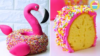 Novo Delicioso Bolo Flamingo 🦩 🍰  Sobremesas Caseiras  Receitas Demais [upl. by Cacie]