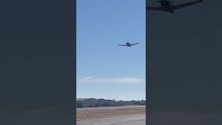 A Rockwell 114 commander doing a low pass at the Cottonwood airport ￼￼ [upl. by Amahs]