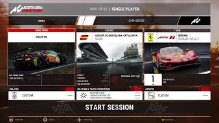 Assetto Corsa Competizione Morning practise laps 03Nov2024 [upl. by Sosthina]