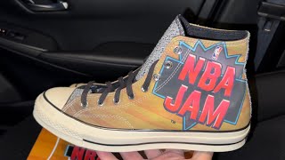 Converse Chuck 70 Hi NBA Jam Shoes [upl. by Shirah8]