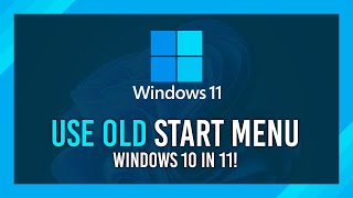 Windows 10 Start Menu in Windows 11  NO DOWNLOADS  Simple Guide [upl. by Gene]