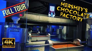 Hersheys Chocolate Factory Tour  Chocolate making process  Hershey PA  September 2023 4K UHD [upl. by Yeslrahc]