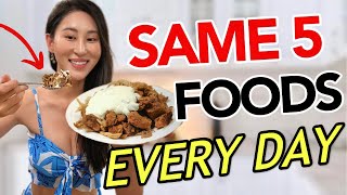 I Eat the SAME 5 Foods Every Single Day  CHEAP Carnivore Diet List [upl. by Elvah]