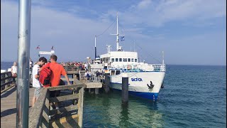 MS Baltica Schiffsfahrt Warnemünde  Kühlungsborn 17082022 [upl. by Tabb28]