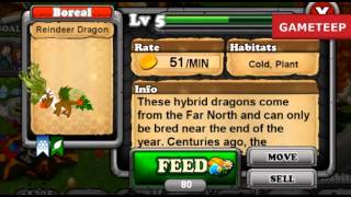 How to Breed Reindeer Dragon 100 Real DragonVale WBANGCA [upl. by Adiasteb]