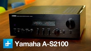 Yamaha AS2100 integrated amp [upl. by Annuahs112]