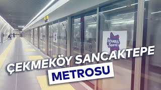 ÇEKMEKÖY SANCAKTEPE METROSU [upl. by Nevear]