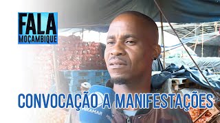 Vendedores no Mercado do Zimpeto antevêem desastre da economia face às manifestações PortalFM24 [upl. by Clothilde]