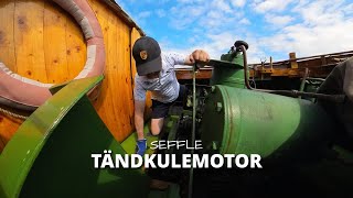 Hot Bulb Engine Start Up  Seffle Tändkulemotor  Kosterbåten Tjoff [upl. by Acinhoj]