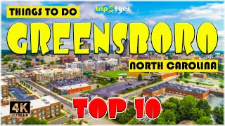 Greensboro NC North Carolina ᐈ Things to do  Best Places to Visit  Greensboro Travel Guide 4K [upl. by Esylle]