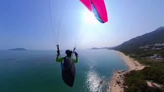 Paragliding in Hong Kong  Lantau Island  2020 [upl. by Sim]