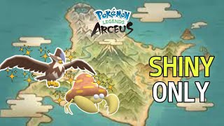 Pokémon Legends Arceus SHINY ONLY 100 Subs Special [upl. by Sana31]