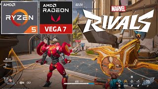 Marvel Rivals  Ryzen 5 5600G  VEGA 7 [upl. by Dannel]