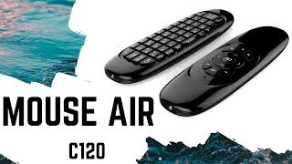 Air Mouse C120 Teclado sem fio 24GHz  Controle Remoto [upl. by Alet992]