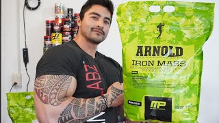 Ganador De Peso De Arnold 🤯Iron Mass De Muscle Pharm ✅ Mass Gainer 💪🏾🔥LuisAguilarFitness [upl. by Sanoy]