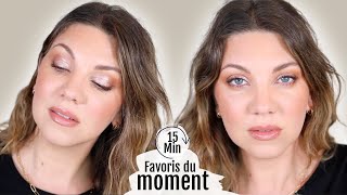 15 MIN MAKEUP  JE ME MAQUILLE AVEC MES FAVORIS DU MOMENT  GRWM FACILE ET RAPIDE [upl. by Cherye49]