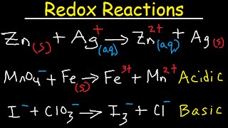 How To Balance Redox Reactions  General Chemistry Practice Test  Exam Review [upl. by Walley]