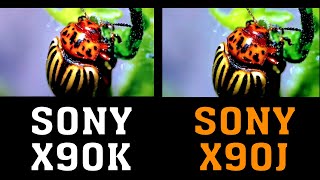 Sony X90K vs Sony X90J  Sony X90K TV Review  Sony X90J TV Review  X90K Local Dimming [upl. by Aroz]