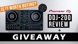 Pioneer DDJ 200 Review  Giveaway After 1 year  Is it worth buying [upl. by Ahsaele724]