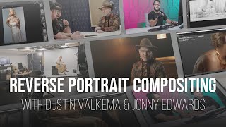 Reverse Portrait Compositing With Valkema and Jonny Edward  PRO EDU Master Trailer [upl. by Romonda]