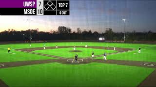 UWSP Vs MSOE D3 Club Baseball Game 1 [upl. by Tilly]