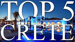 TOP 5 BEST allinclusive luxury resorts in CRETE Greece 2023 PRICES REVIEWS INCLUDED [upl. by Collette765]