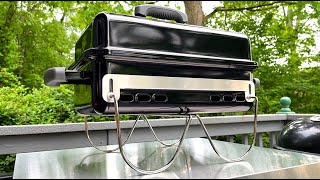 Weber GoAnywhere Portable Charcoal Grill Review [upl. by Ynnus311]